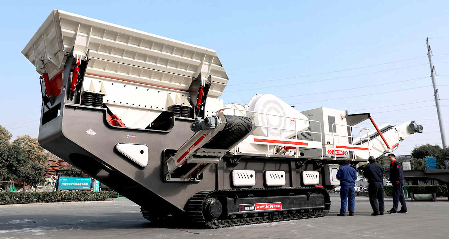 石灰石移動式破碎機