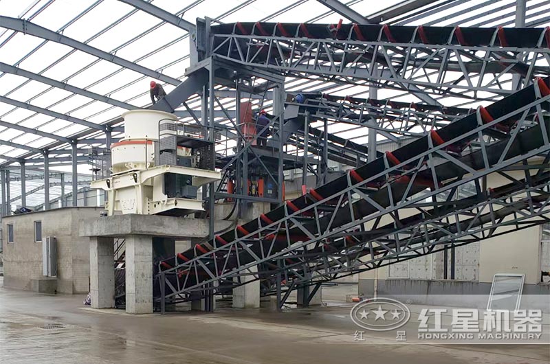 安徽全液壓圓錐破碎機制砂現場 安徽全液壓圓錐破碎機制砂現場