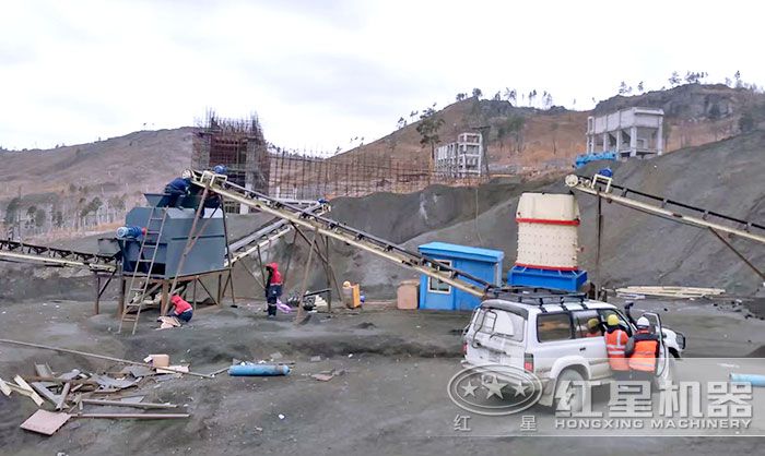 復(fù)合式破碎機(jī)加工沙 復(fù)合式破碎機(jī)加工沙