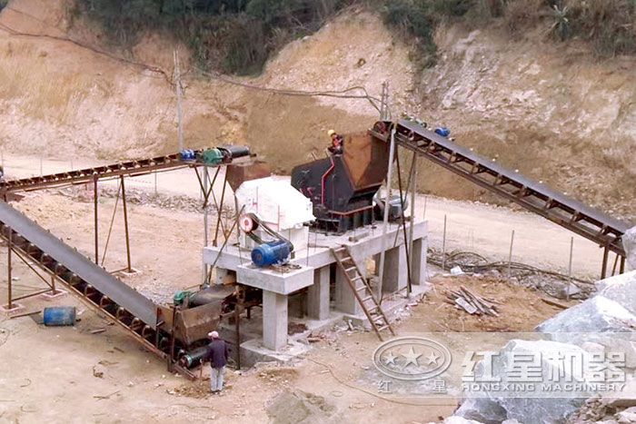 河北用戶石灰石打砂生產(chǎn)線現(xiàn)場 河北用戶石灰石打砂生產(chǎn)線現(xiàn)場