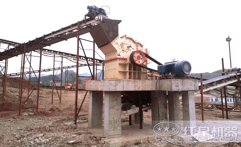 小型顎式破碎機+小型細碎機 小型顎式破碎機+小型細碎機