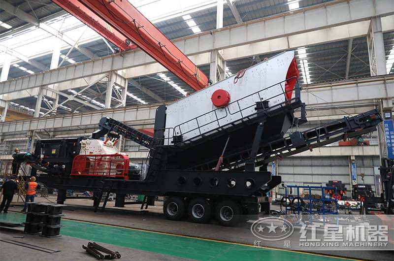 輪胎反擊破振動篩移動破碎站 輪胎反擊破振動篩移動破碎站