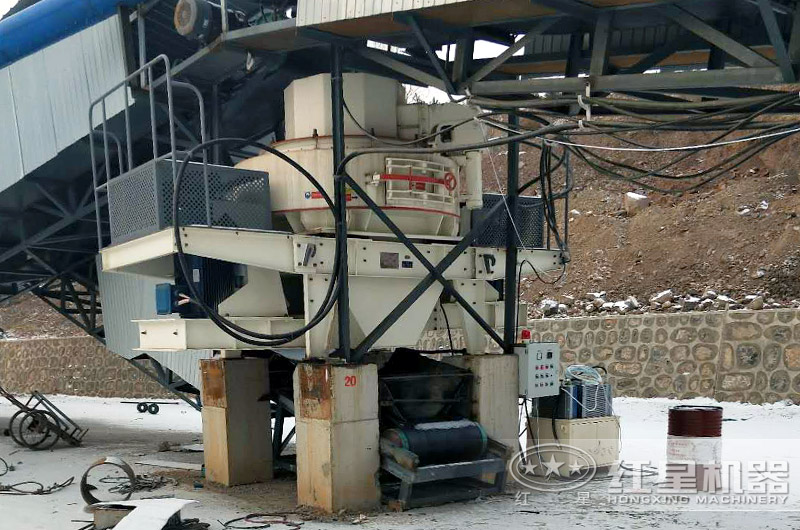 制砂機生產線現場實拍 制砂機生產線現場實拍