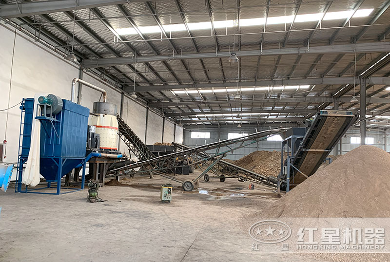 復合式制砂機生產現場 復合式制砂機生產現場