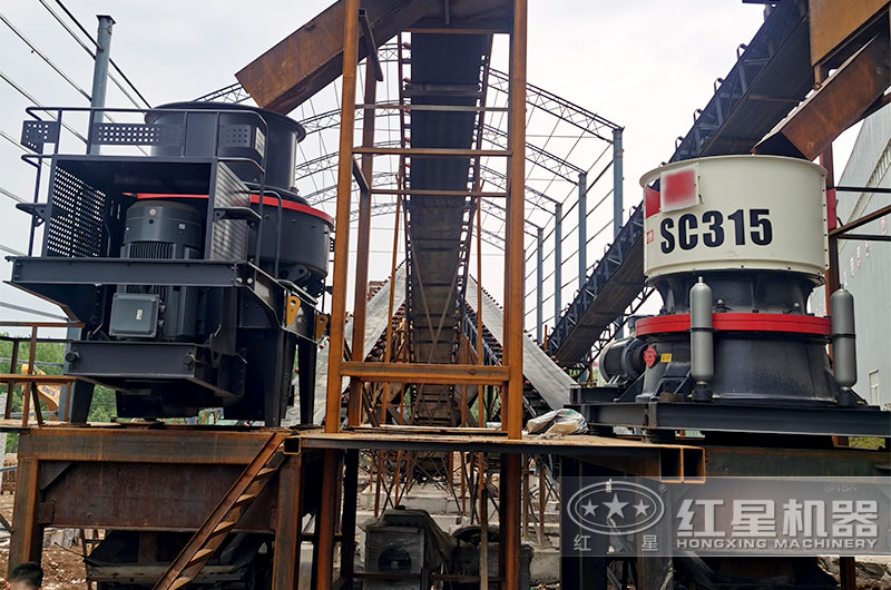 SC315S單缸圓錐破和HVI1040制砂機 SC315S單缸圓錐破和HVI1040制砂機