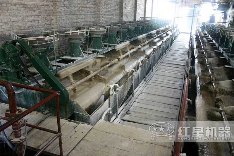 浮選機(jī)現(xiàn)場 浮選機(jī)現(xiàn)場