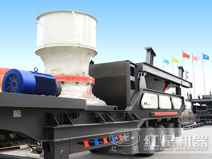 客戶定制的輪胎移動(dòng)破+圓錐破 客戶定制的輪胎移動(dòng)破+圓錐破