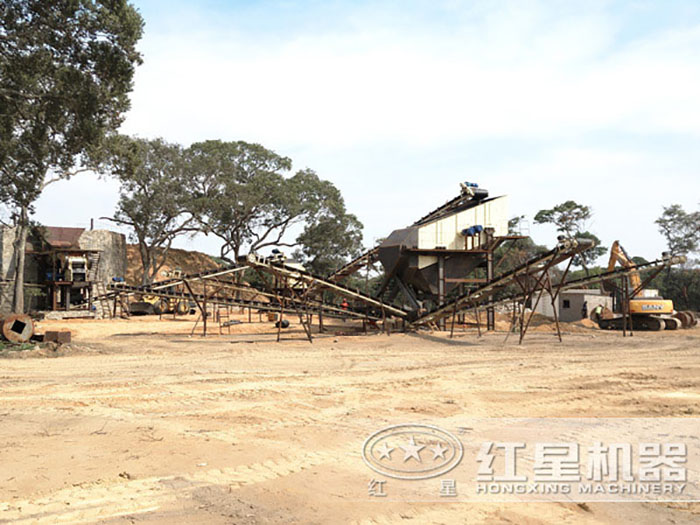 石英石生產線現場 石英石生產線現場