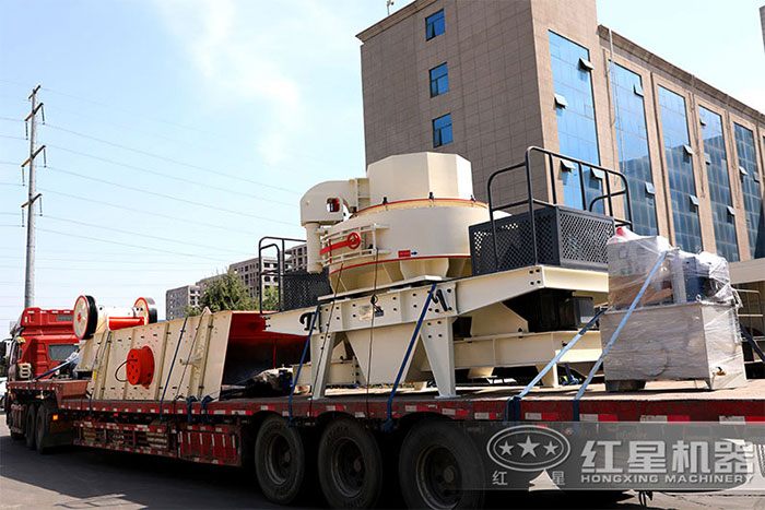 新型環保型打沙機發往客戶現場 新型環保型打沙機發往客戶現場