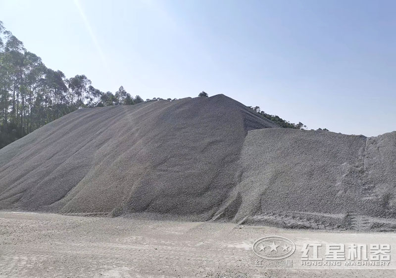 砂石場成品區 砂石場成品區