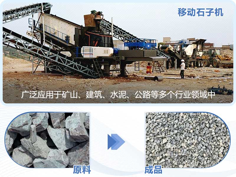 時產100噸花崗巖碎石機