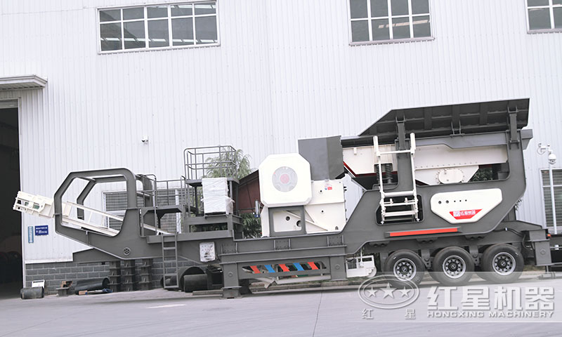 輪胎移動破碎機 輪胎移動破碎機