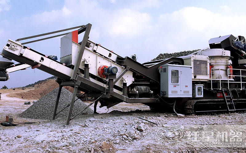 履帶移動破碎機