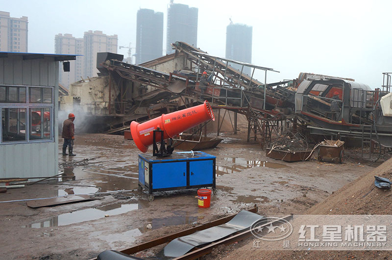 湖北武漢建筑垃圾處理現場 湖北武漢建筑垃圾處理現場
