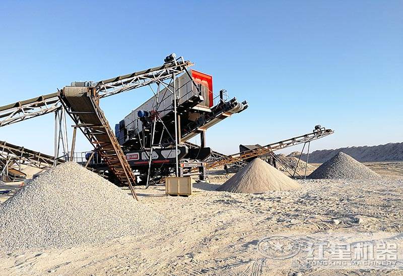 輪胎流動(dòng)碎石機(jī)作業(yè)現(xiàn)場(chǎng) 輪胎流動(dòng)碎石機(jī)作業(yè)現(xiàn)場(chǎng)