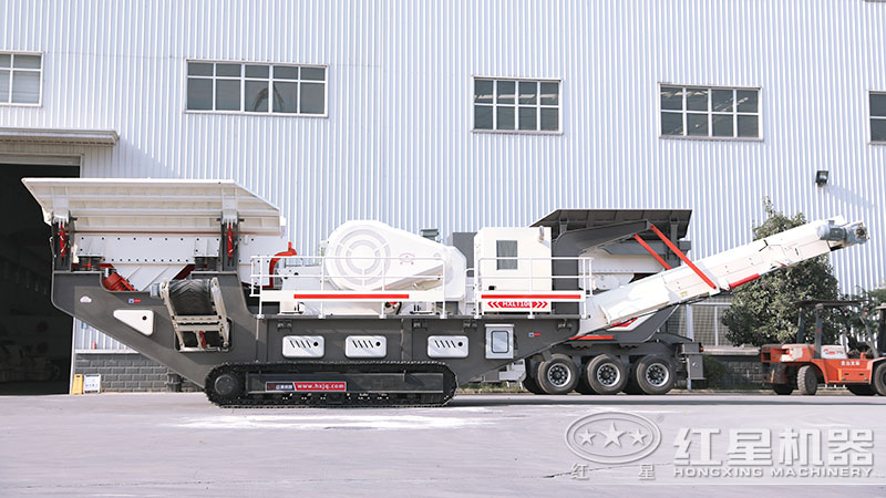 履帶移動磚渣粉碎機 履帶移動磚渣粉碎機