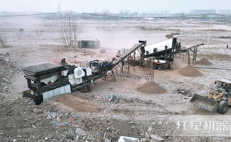 中型建筑垃圾再生利用廠現(xiàn)場(chǎng)圖 中型建筑垃圾再生利用廠現(xiàn)場(chǎng)圖