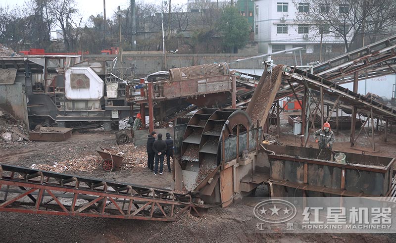 建筑垃圾處理設(shè)備加上洗砂機(jī),效果更好 建筑垃圾處理設(shè)備加上洗砂機(jī),效果更好
