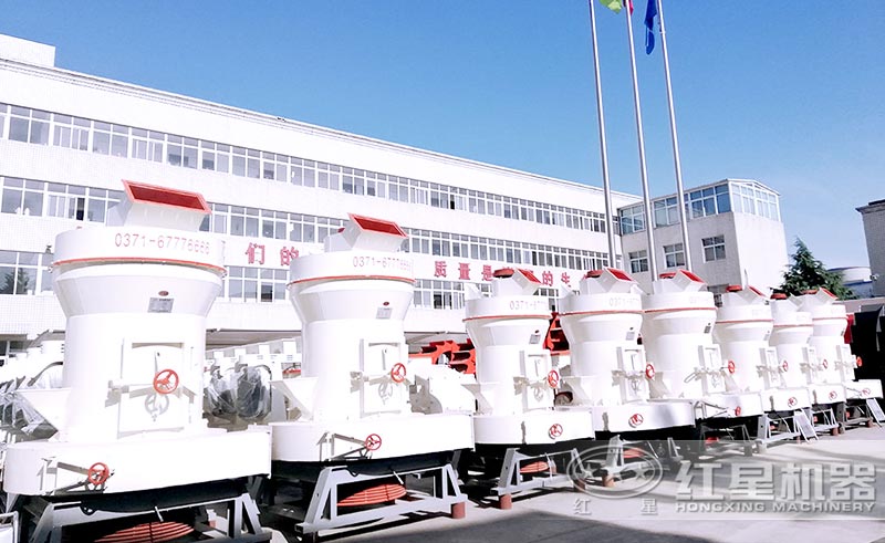 礦石磨粉機廠區圖 礦石磨粉機廠區圖