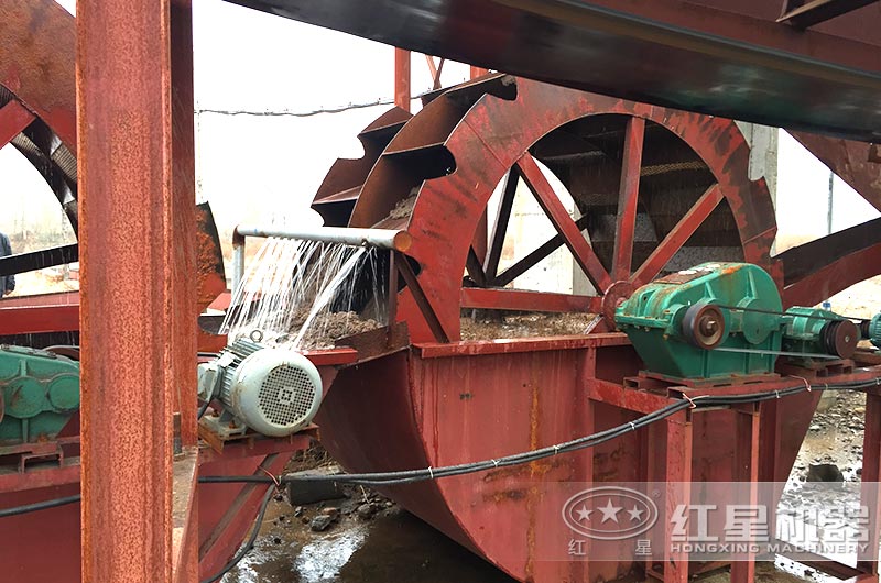 沙石分離機現場實拍 沙石分離機現場實拍