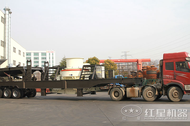 移動式制砂機發貨