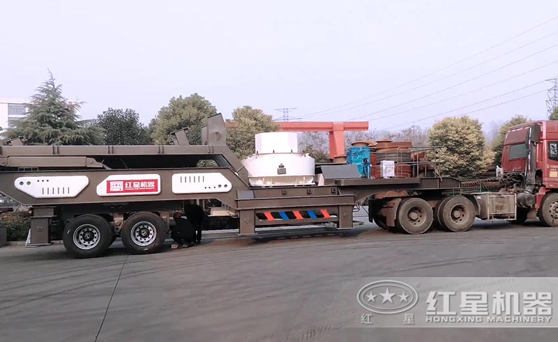 移動式新型制砂機械適應性強,可在惡劣環境中正常工作 移動式新型制砂機械適應性強,可在惡劣環境中正常工作