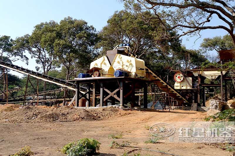 海南砂石廠現場實拍 海南砂石廠現場實拍