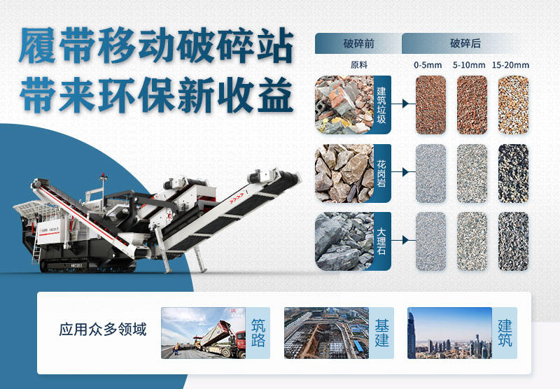 履帶式柴油碎石機綠色環保