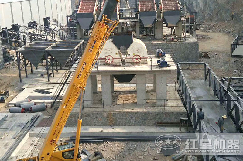 大型重錘破生產現場 大型重錘破生產現場