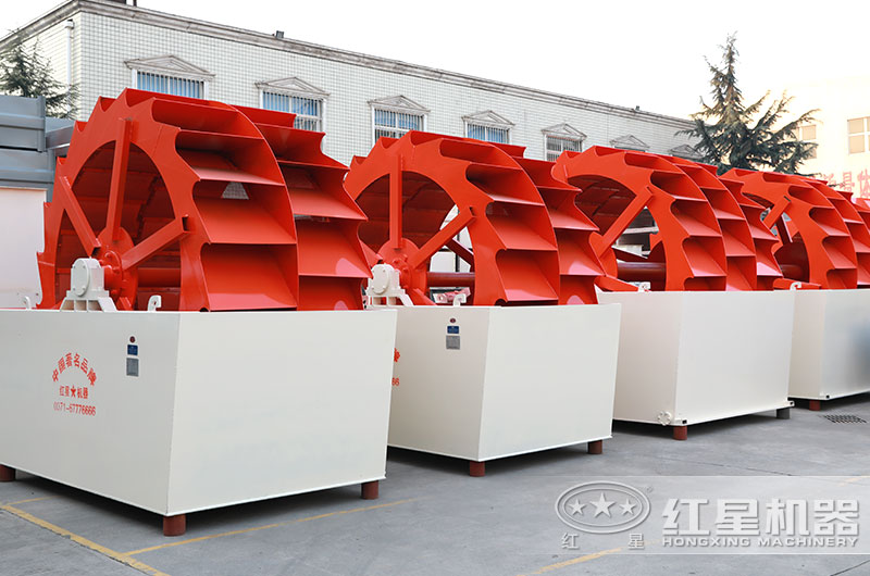 輪斗式洗砂機廠家實拍圖 輪斗式洗砂機廠家實拍圖