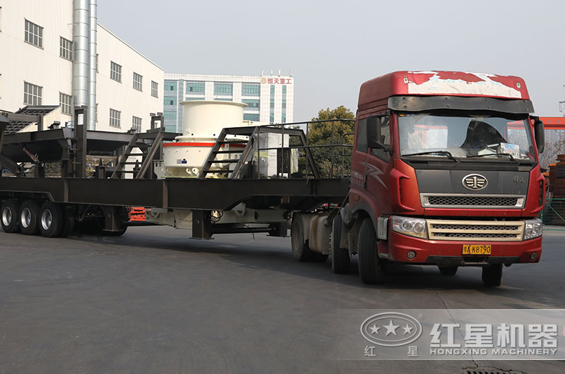 紅星車間移動制砂機發(fā)貨 紅星車間移動制砂機發(fā)貨