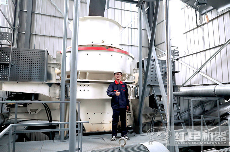 河南登封高細度制砂機現場 河南登封高細度制砂機現場