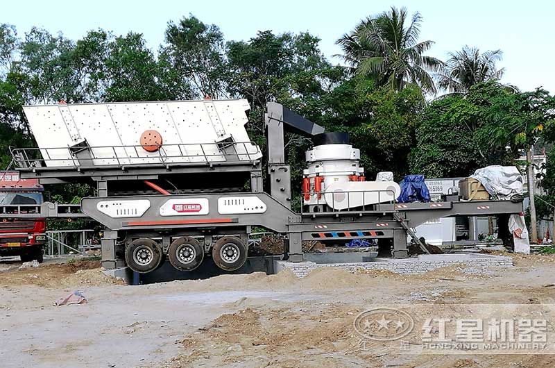 移動圓錐篩分站 移動圓錐篩分站