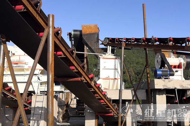 安徽石灰石制砂現場 安徽石灰石制砂現場