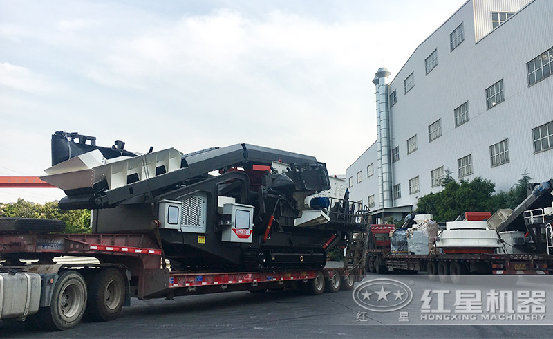 移動制砂生產機發貨 移動制砂生產機發貨