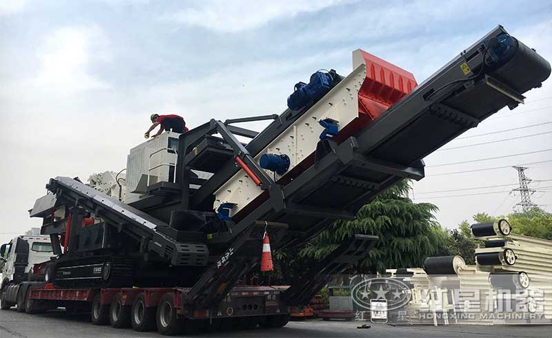 移動破碎站發貨 移動破碎站發貨