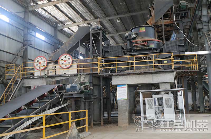 鵝卵石破碎生產線方案 鵝卵石破碎生產線方案