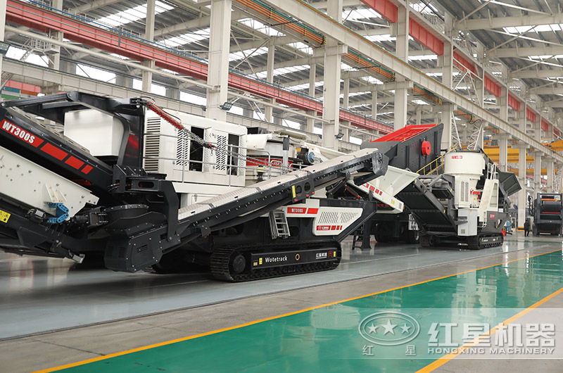 節(jié)能型移動破碎站(履帶式) 節(jié)能型移動破碎站