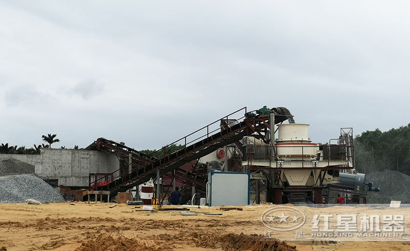 顎破+圓錐+制砂機(jī)案例現(xiàn)場 顎破+圓錐+制砂機(jī)案例現(xiàn)場