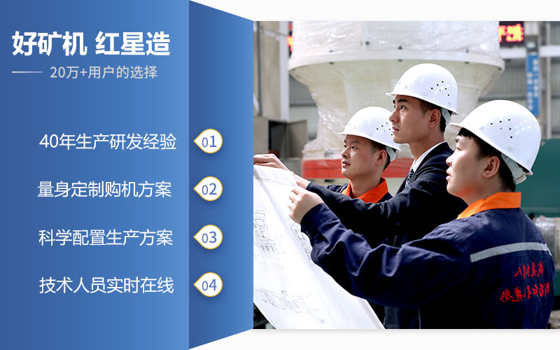 紅星客戶參觀制砂機服務團隊