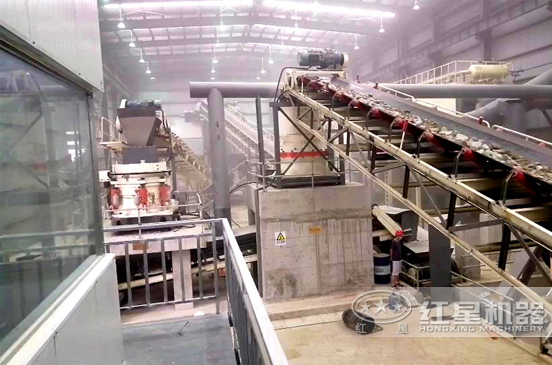 固定式花崗巖制砂生產線 固定式花崗巖制砂生產線