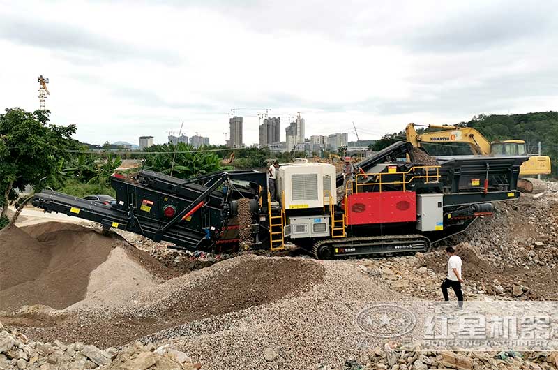鄭州建筑垃圾處理設(shè)備加工現(xiàn)場 鄭州建筑垃圾處理設(shè)備加工現(xiàn)場