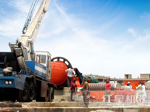 干式球磨機應用現場