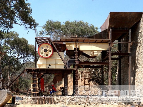 鐵礦石50-1000噸/小時生產線現場作業圖 鐵礦石50-1000噸/小時生產線現場作業圖