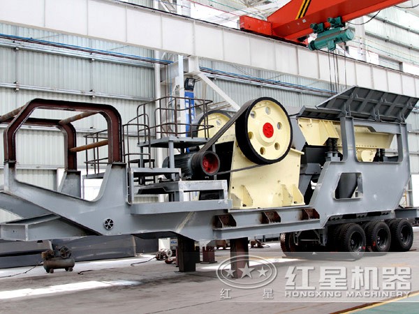 HX938HD80輪胎顎破移動(dòng)碎站 HX938HD80輪胎顎破移動(dòng)碎站