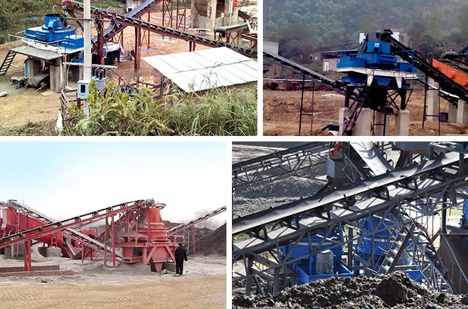 時產100噸風化石制砂機 時產100噸風化石制砂機