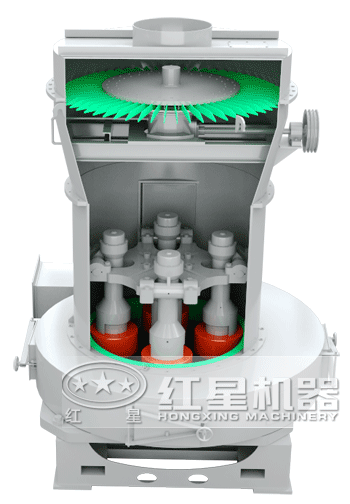 雷蒙磨粉機(jī)結(jié)構(gòu)