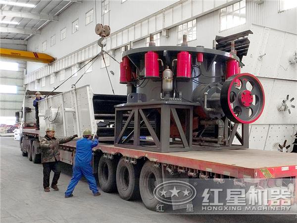 時產150噸全液壓圓錐破碎機 時產150噸全液壓圓錐破碎機