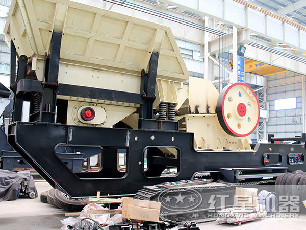 履帶式建筑垃圾移動破碎站 履帶式建筑垃圾移動破碎站