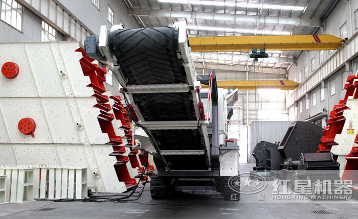 履帶移動(dòng)嗑石機(jī)廠(chǎng)區(qū)圖 履帶移動(dòng)嗑石機(jī)廠(chǎng)區(qū)圖